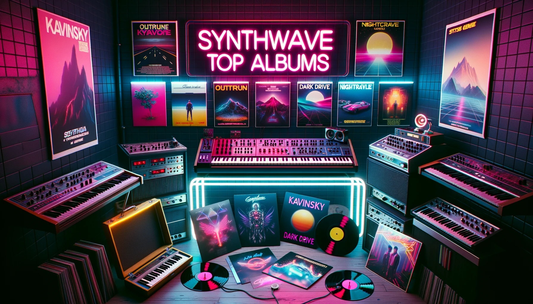 Discover Ultimate Synthwave: Top Albums Ever Featured Image