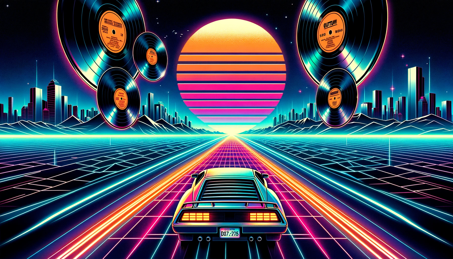 Unleash Your Inner Retro Vibes: Crafting the Perfect Synthwave Playlist Featured Image