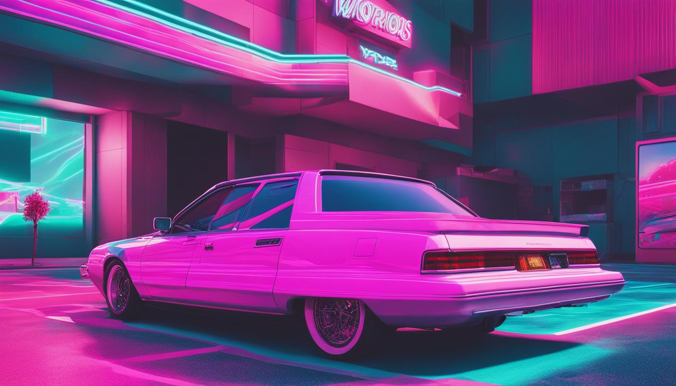 vaporwave art