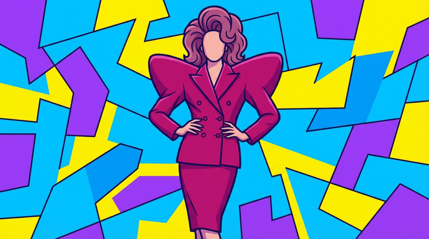 Power Suits With Boss Level Shoulder Pads