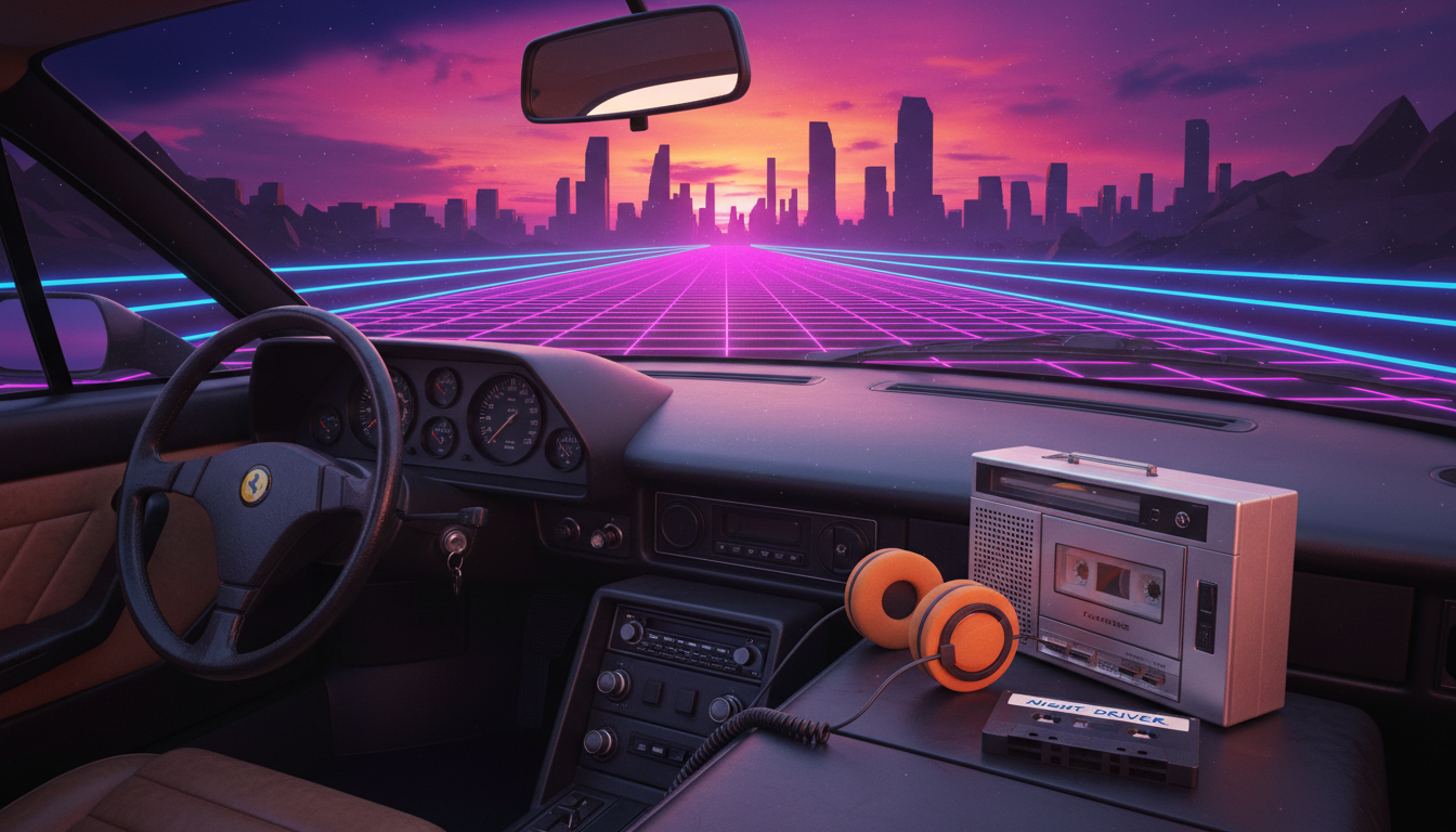 Tuning Into the Perfect Synthwave Soundtrack