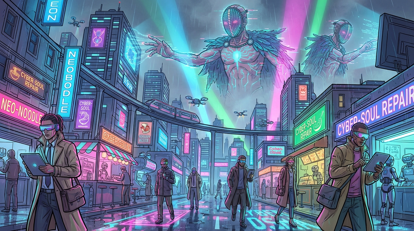 Count Zero: Sprawl Streets and Voodoo Gods