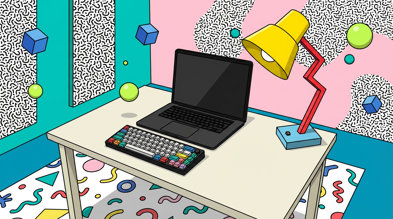 Why 80s Memphis Design Is the Ultimate Visual Vibe Bringing the Memphis Vibe Into Your Modern Setup