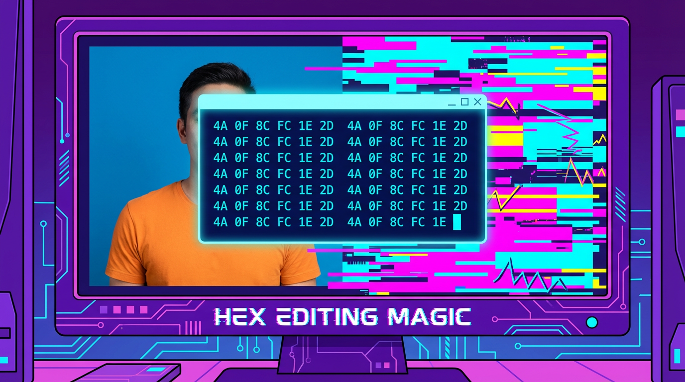 Databending Your Images With Hex Editing Magic