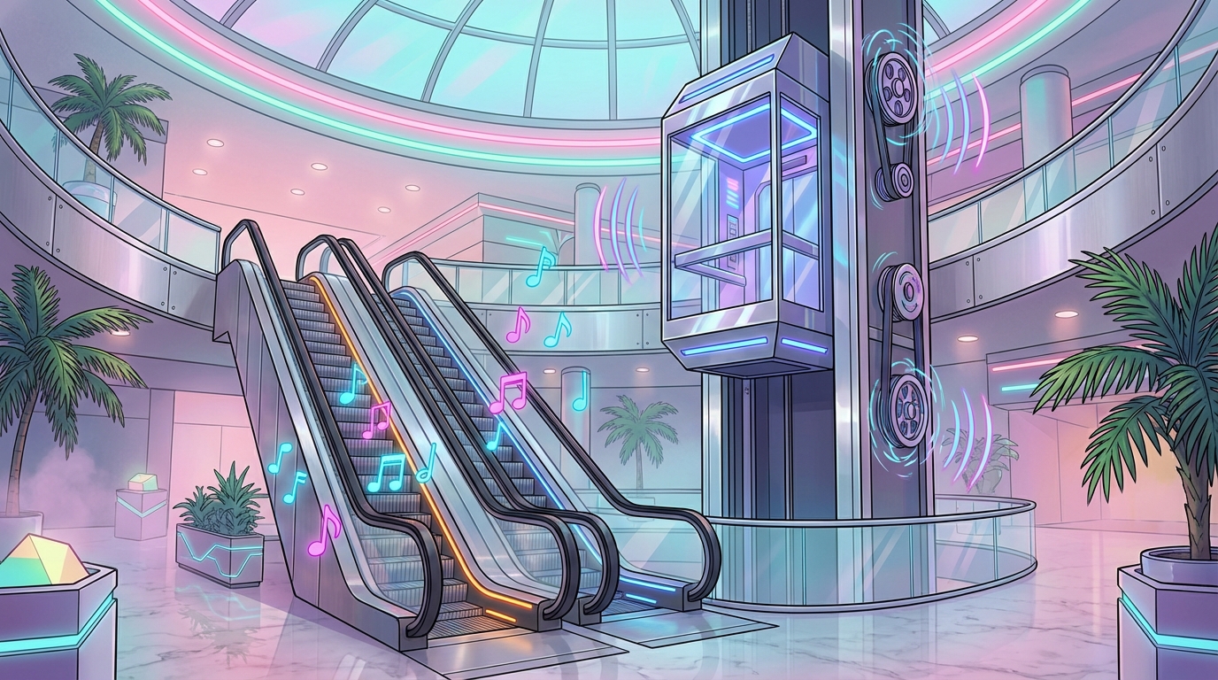 Elevators and Escalators as Musical Instruments