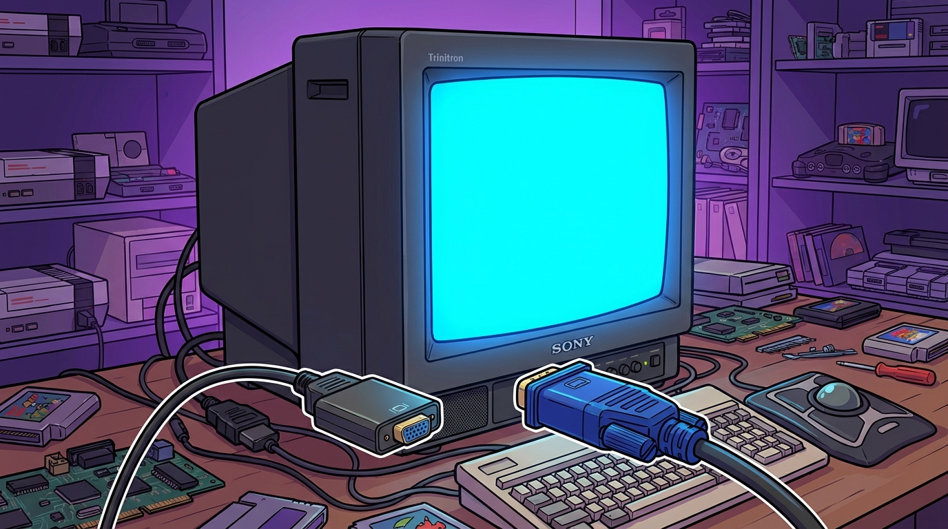 Hunting for Trinitrons and VGA Adapters