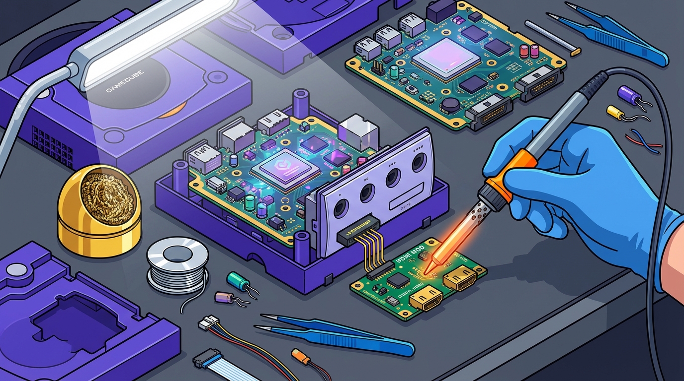 Installing HDMI Mods For Crisp Modern Gaming