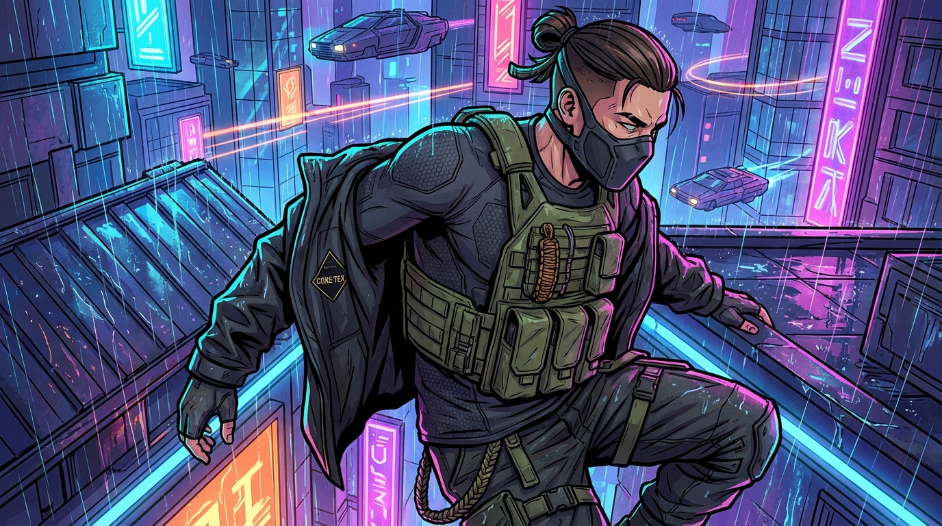 The Ultimate Techwear Style Guide for Your Cyberpunk Dreams Tactical Layering for the Urban Ninja Look