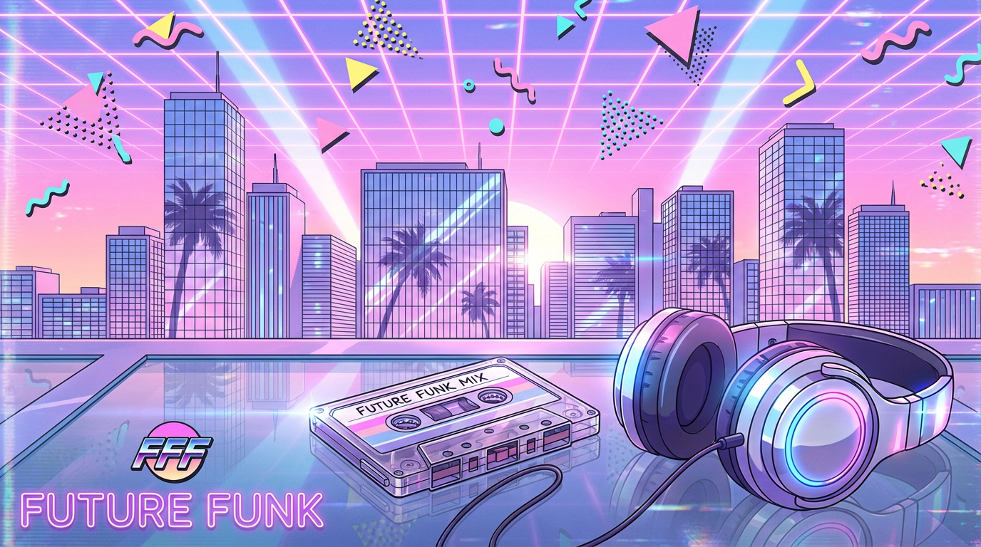 The Ultimate Guide To Future Funk Music And Aesthetic Featured Image