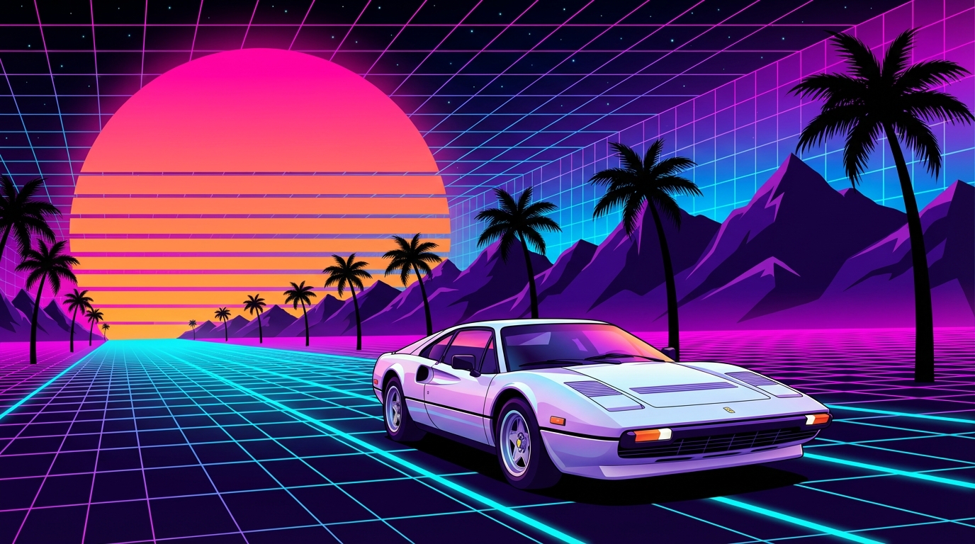 the ultimate outrun color palette guide for retro 1765970774488