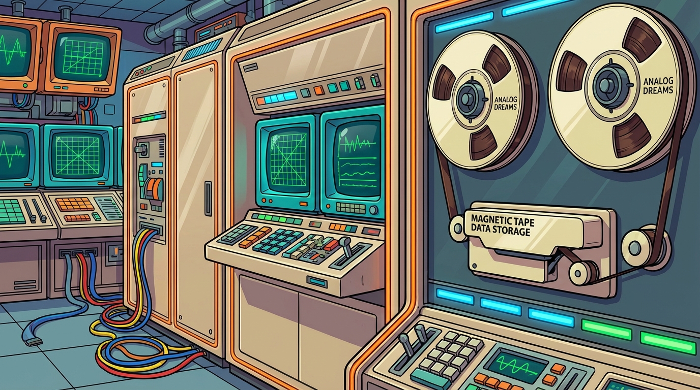 Analog Dreams And Magnetic Tape Data Storage
