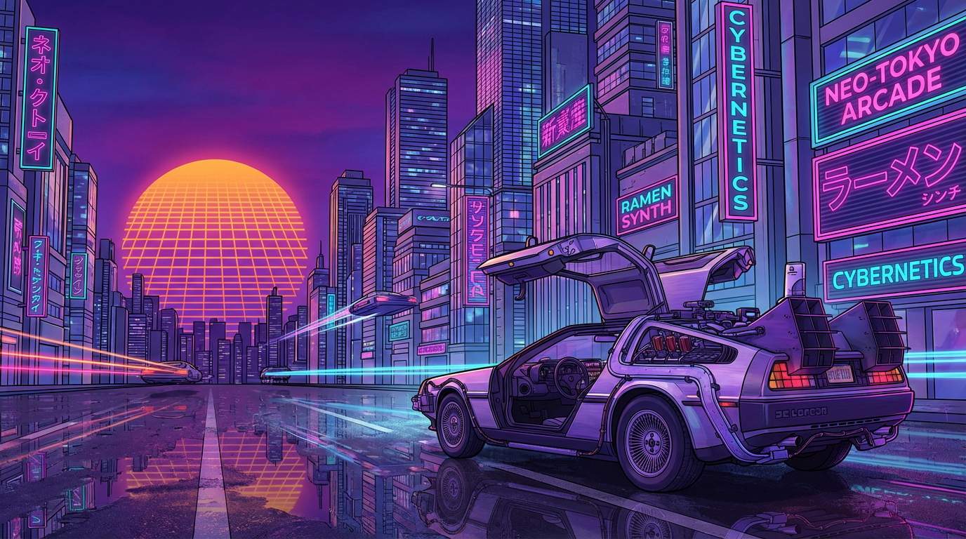 DeLorean DMC-12 And The Cyberpunk Future