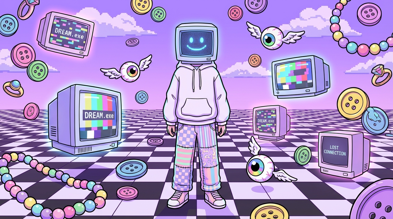 Step Into The Digital Void With Dreamcore Aesthetic Fashion Featured Image