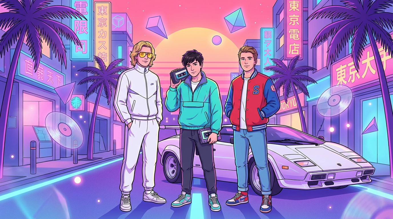 The Holy Trinity Of Future Funk Artists
