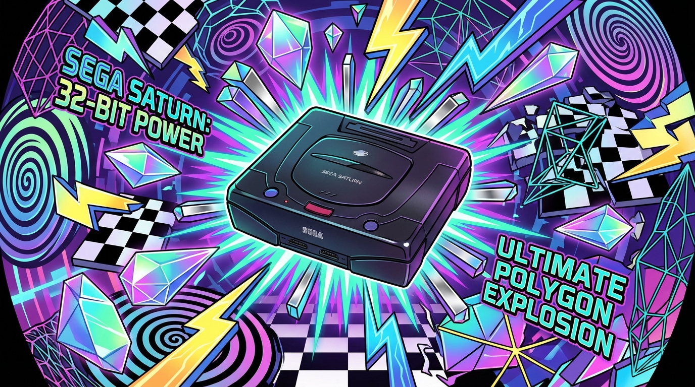 the radical world of sega saturn box art aesthetic 1769857278627