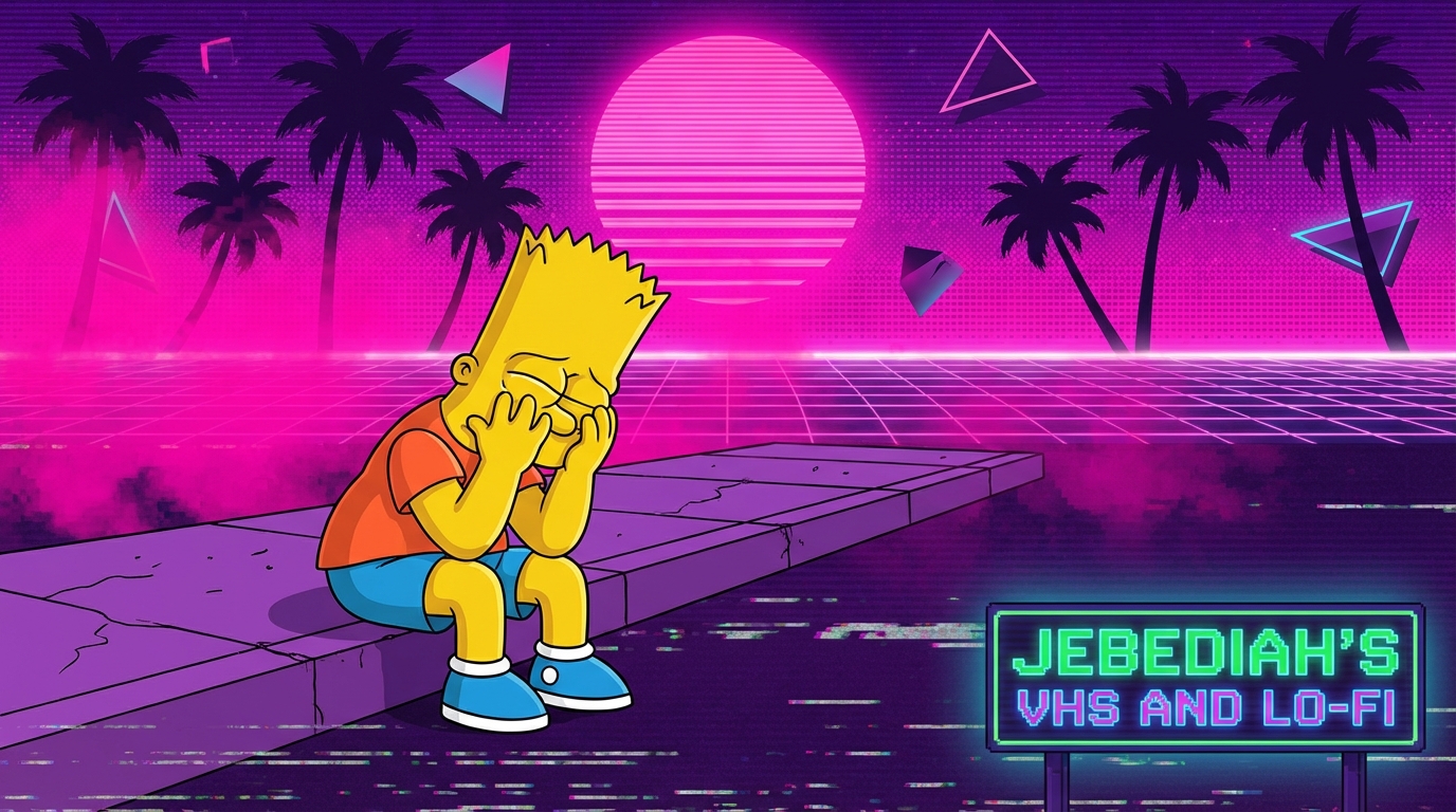 Visual Hallmarks Of The Simpsonwave Aesthetic