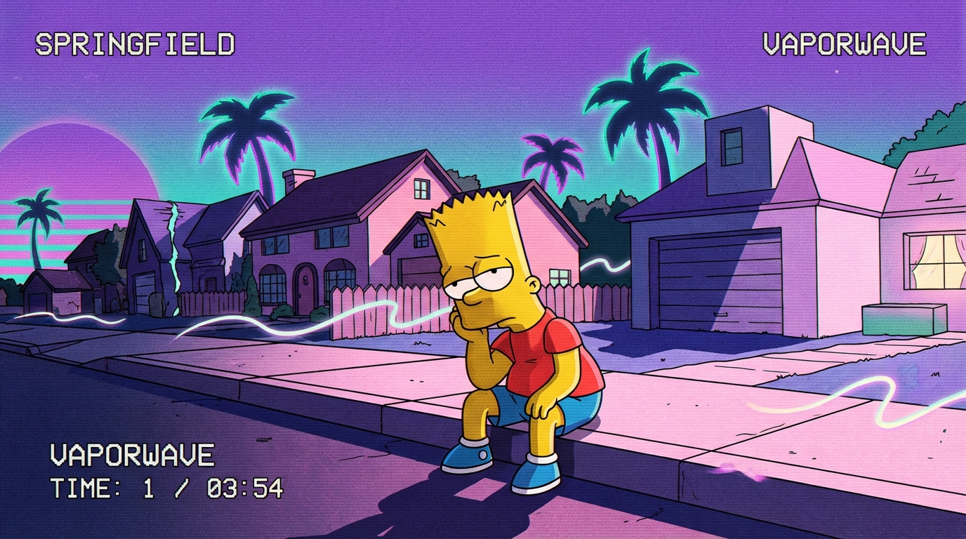 The Ultimate Guide To Simpsonwave Aesthetic Origins And Nostalgia Why Early Simpsons Seasons Define The Vibe