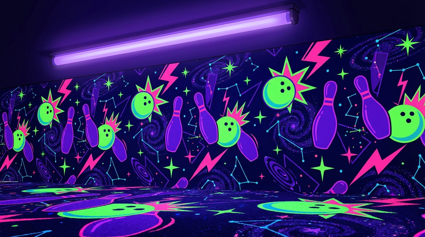 Blacklights And The Glow In The Dark Vibe