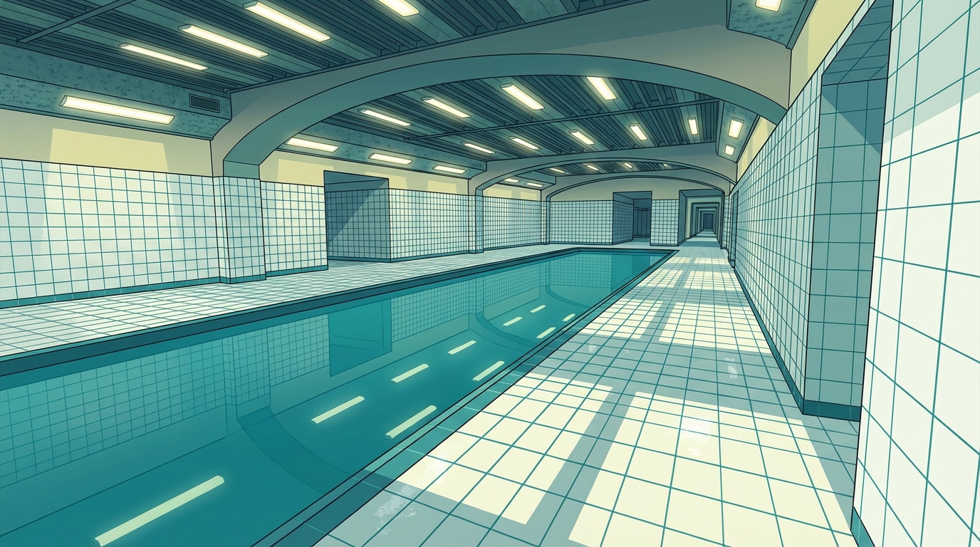 Nostalgic Dread In Empty Tiled Environments