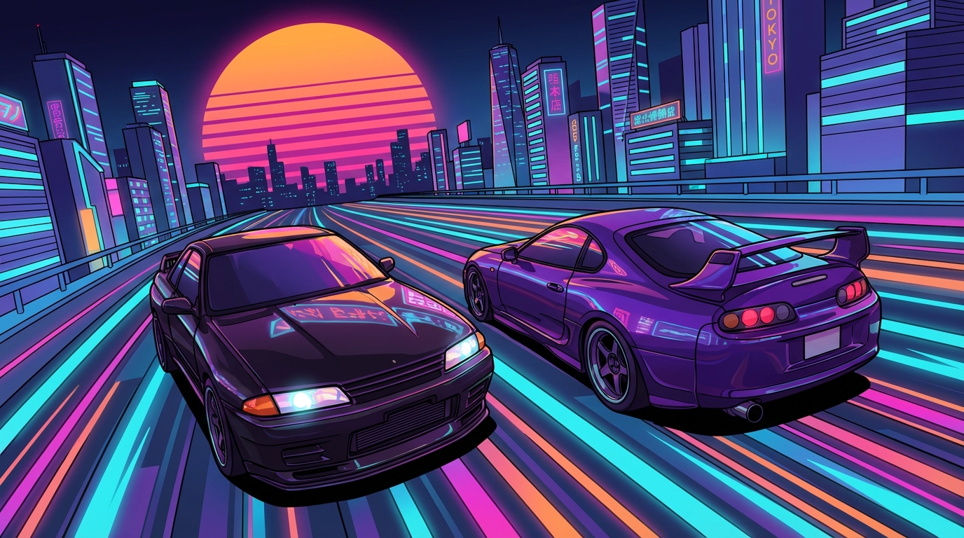 Stealthy Street Machines And Japanese Classics