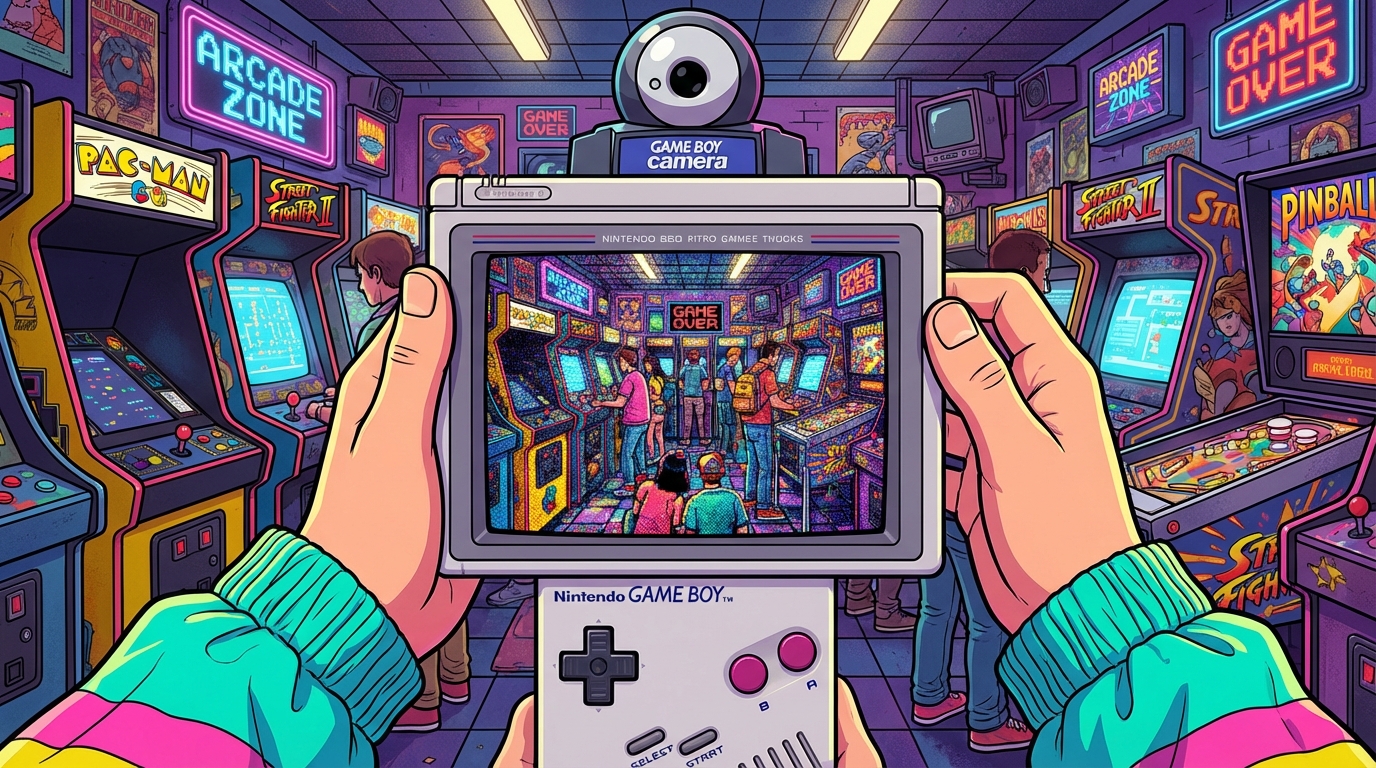 The Glorious Potato Quality Of Gameboy Camera Photos Capturing The Ultimate Crunchy Retro Aesthetic