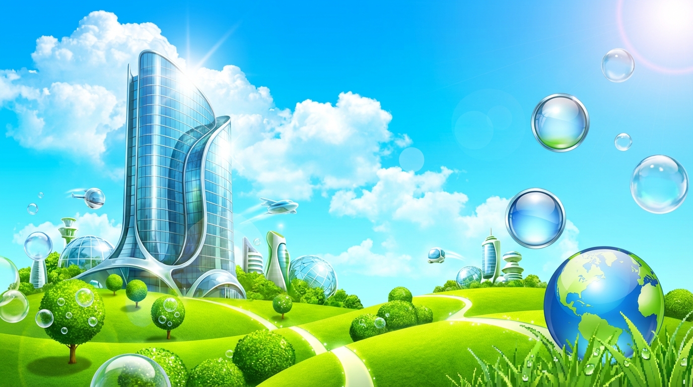 Graduating From Vaporwave To Corporate Utopias