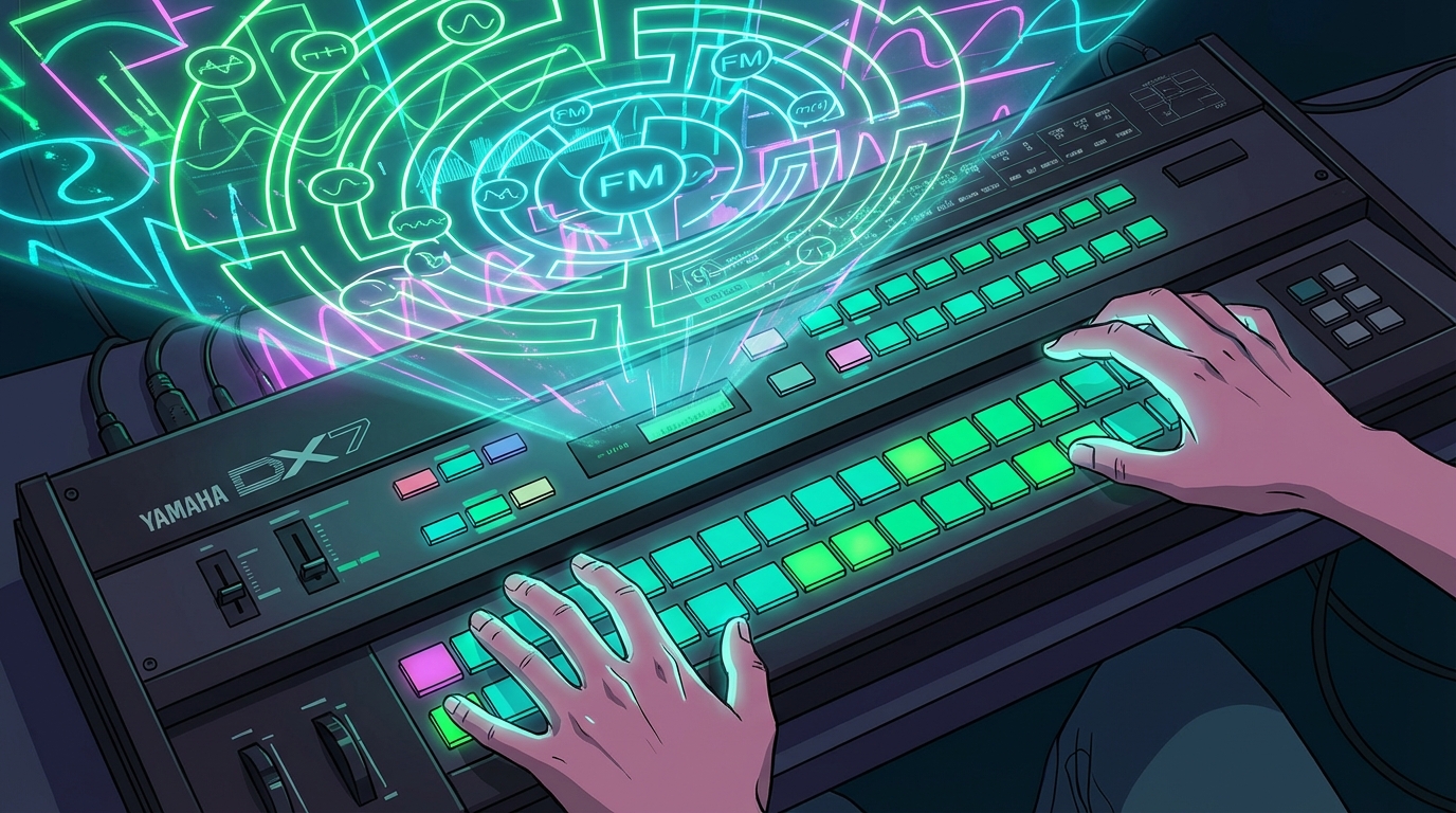 Navigating The DX7 Menu Screen Of Doom