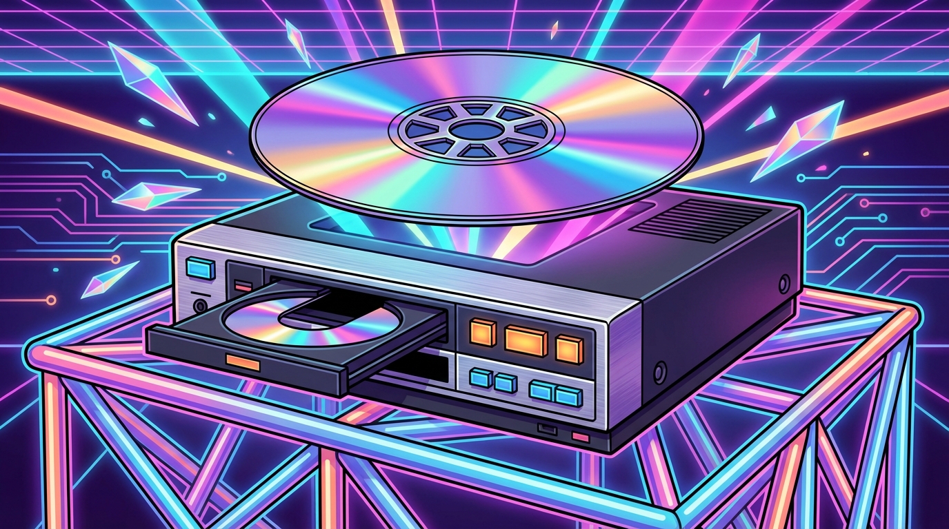 Spinning Giant Retro Hubcaps: Your Guide To Vintage Laserdisc Players Featured Image