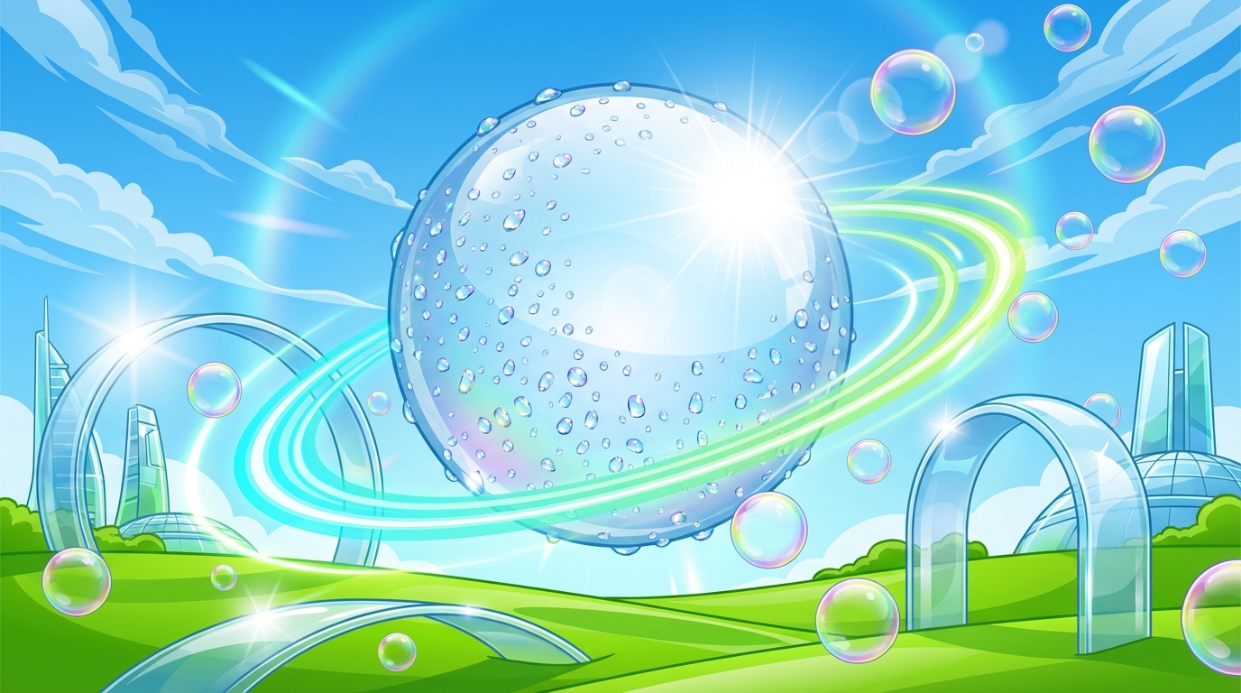 Trading Neon For Water Droplets: The Frutiger Aero Aesthetic Featured Image