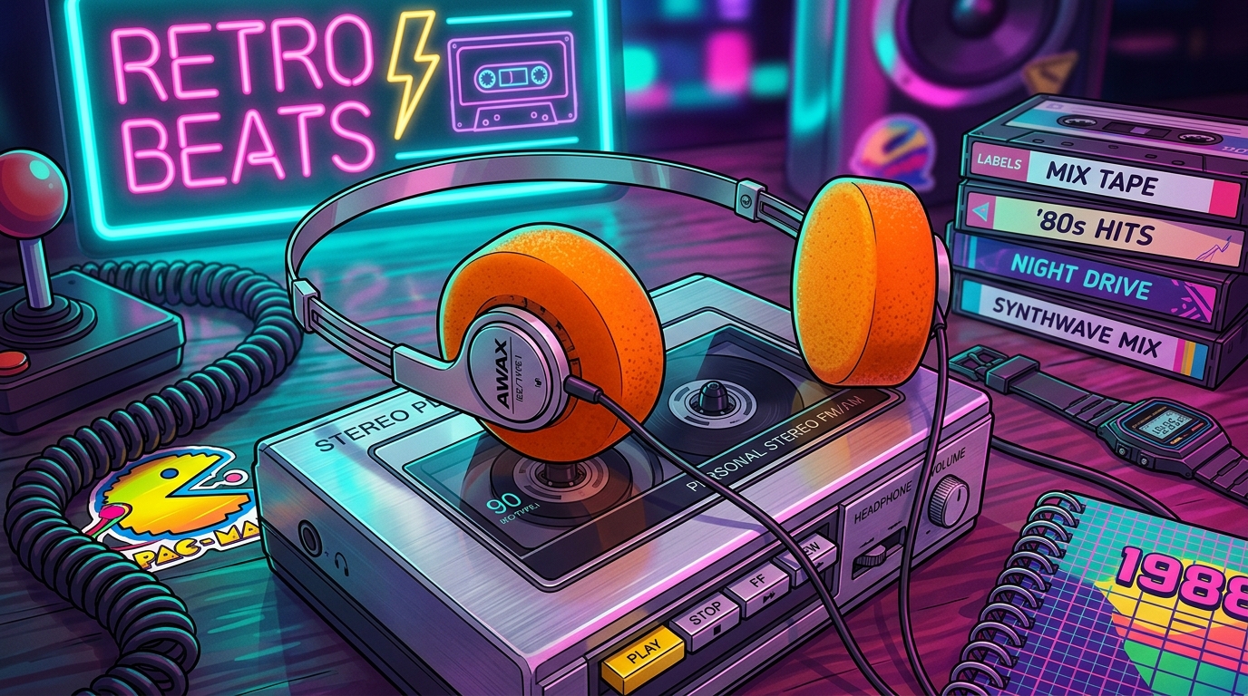 Why Orange Foam Headphones Are The Ultimate Retro Vibe Featured Image