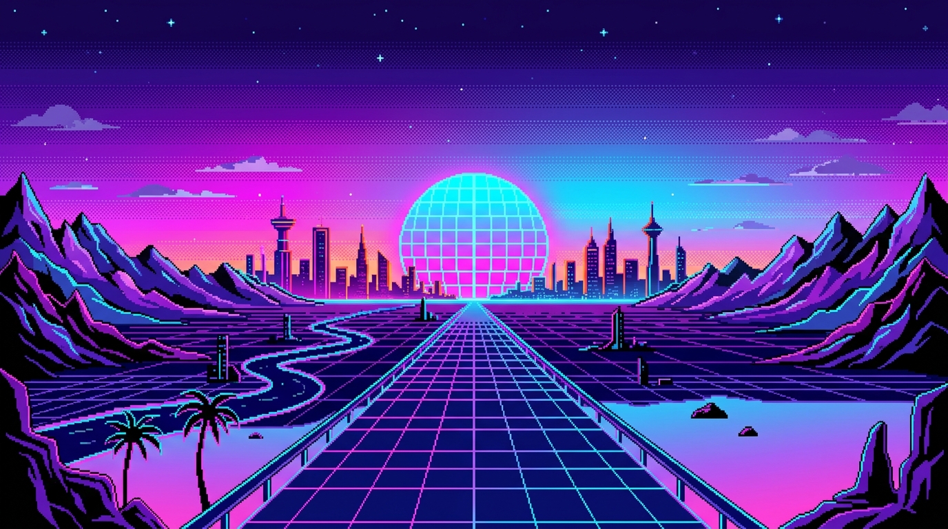 Chasing Neon Horizons With 16 Bit Skyboxes Featured Image