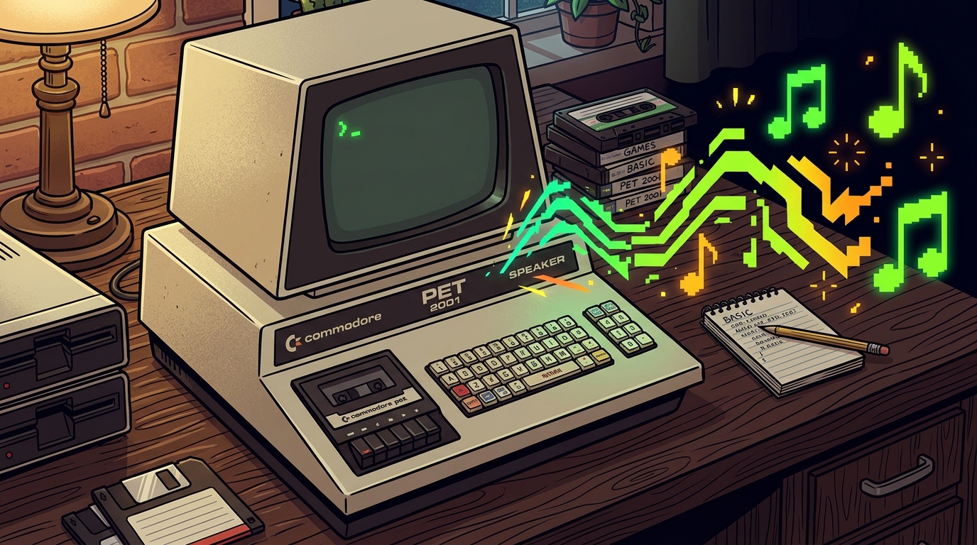 Commodore PET Chirps And Eight Bit Charm