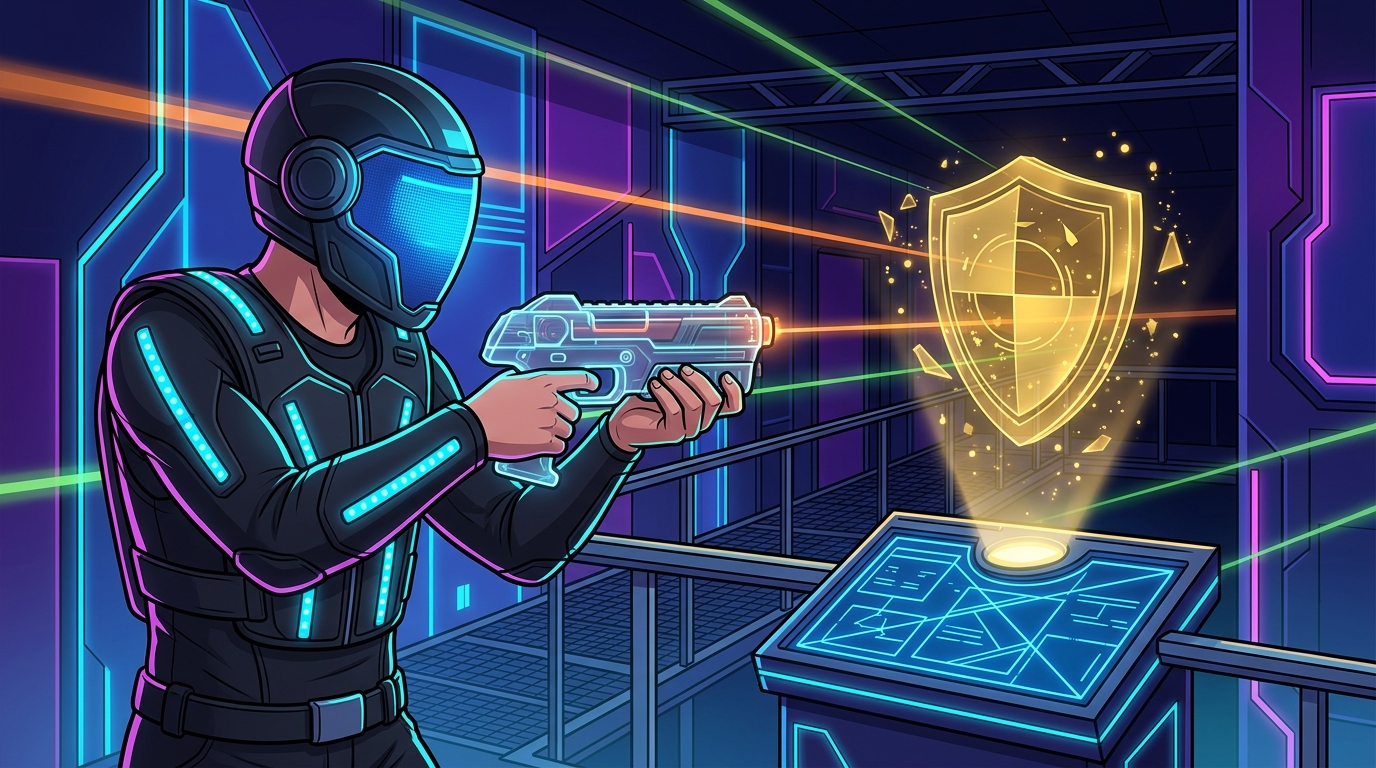 High Tech Gear And Augmented Reality Power Ups