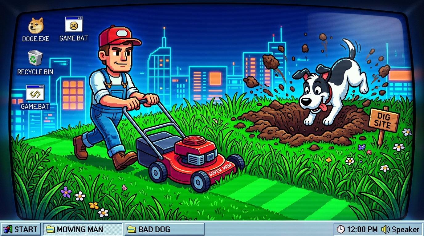 Iconic Modules From Mowing Man To Bad Dog