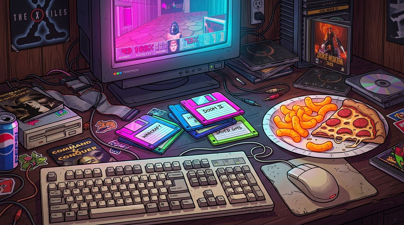Neon Bites And Floppy Disk Delights For Retro Gaming Featured Image