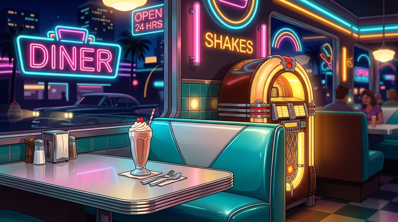 Neon Dreams And Chrome Creases: The Ultimate Guide To Retro Diner Booths Featured Image