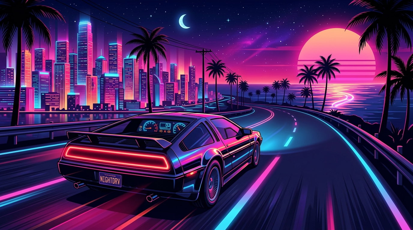 Neon Lights and Lo-Fi Beats: The Ultimate Guide to Night Drive Tropes Featured Image