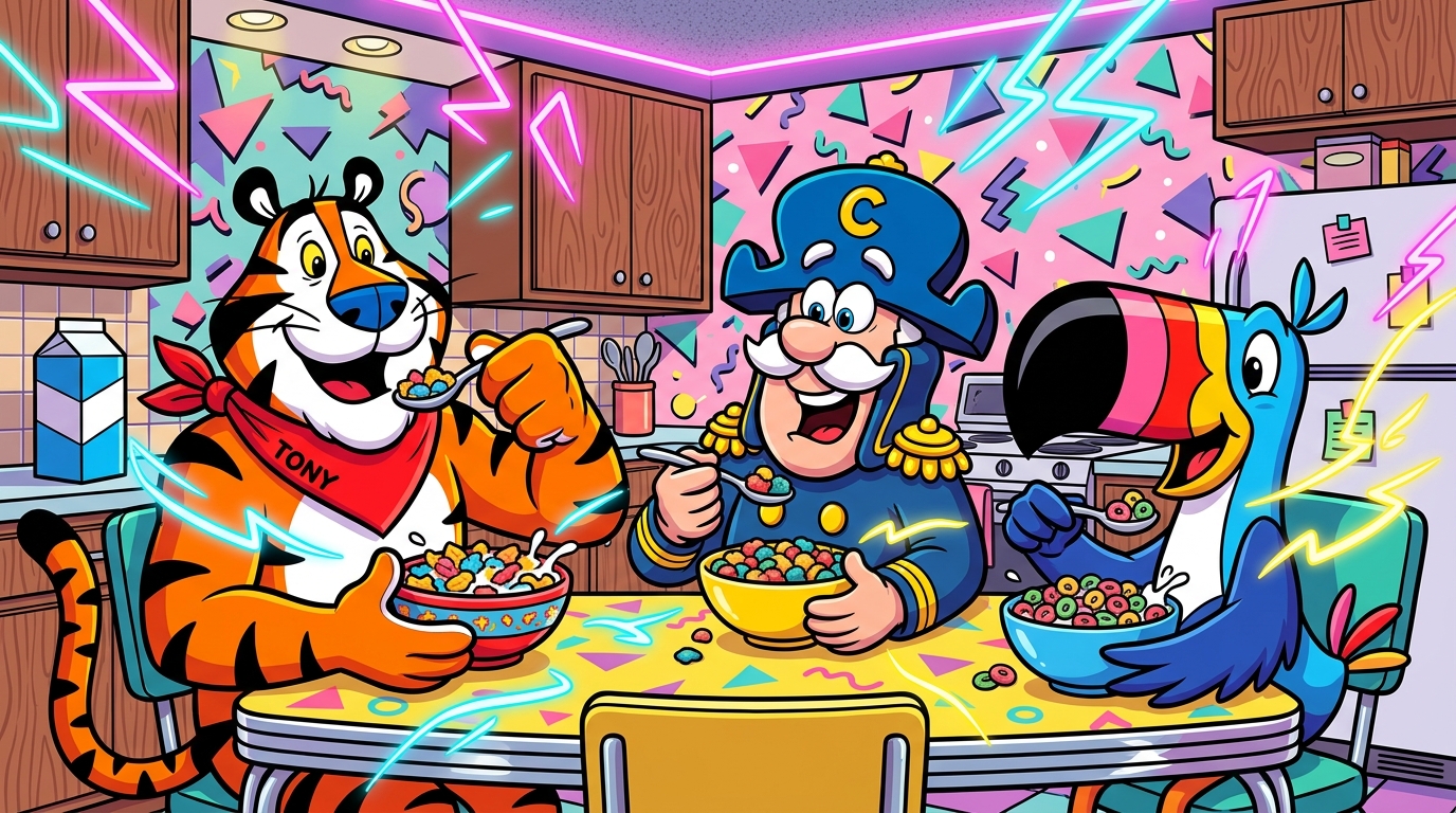 Neon Milk And Sugar Highs: The Greatest 80s Cereal Mascots Featured Image