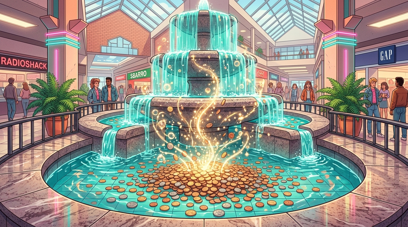 The Secret Life Of Mall Fountain Coins And 80s Wishing Magic Featured Image
