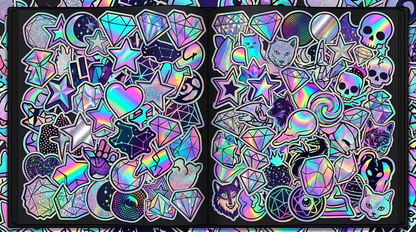 The Ultimate Guide To Building Epic Holographic Sticker Collections Featured Image