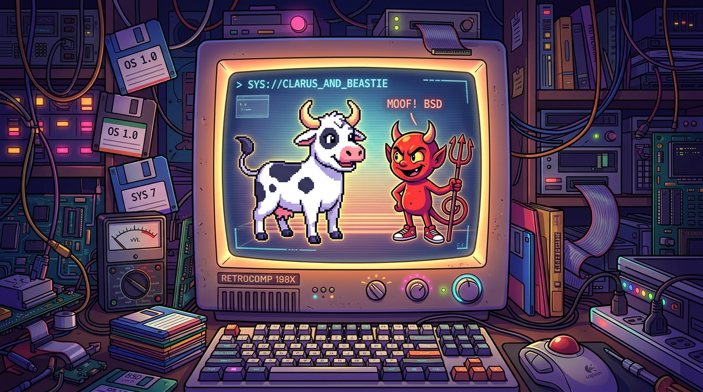 From Dogcows To Daemons The Weird World Of Retro Computer Mascots Featured Image