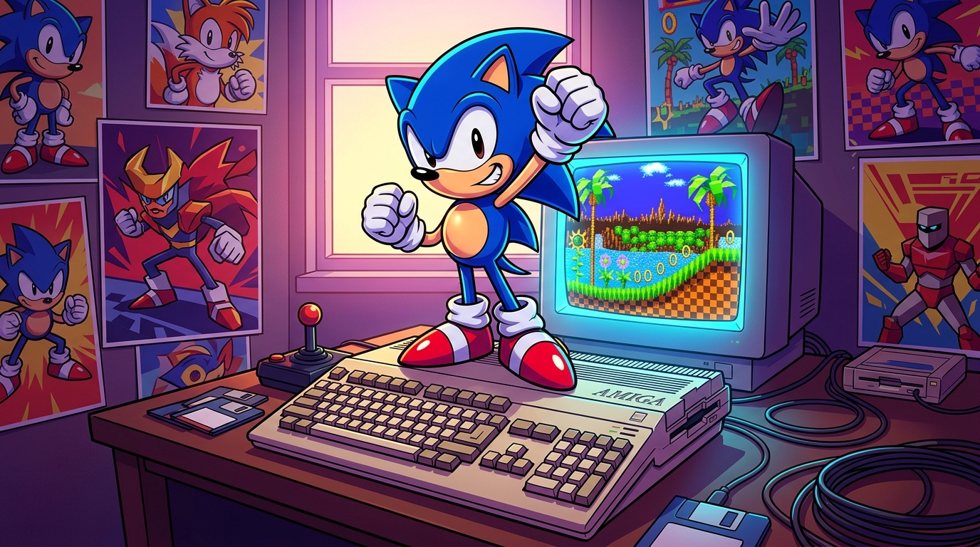Mascot Wars And The Quest For The Amiga Sonic
