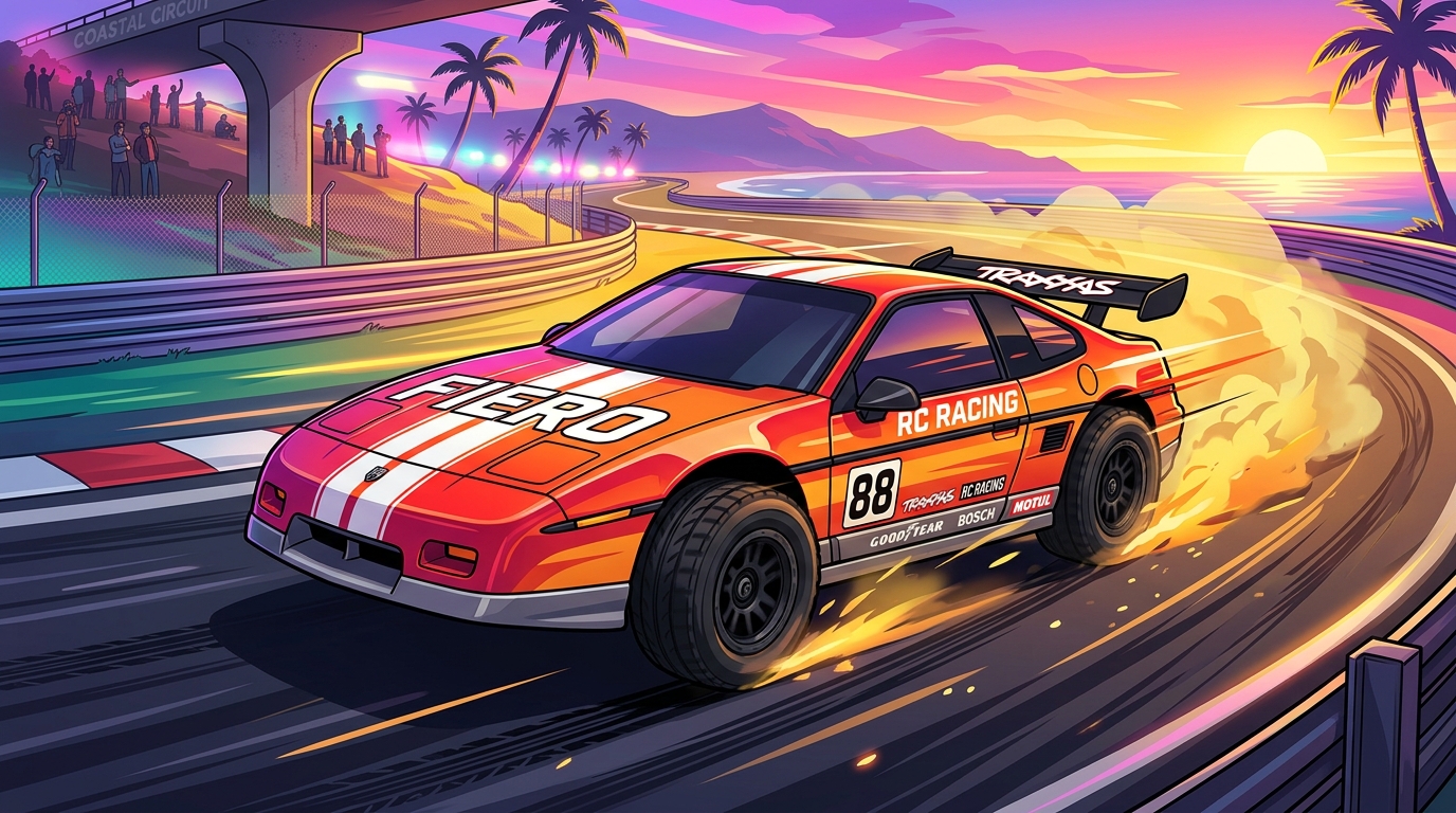 Rad Retro Racing With The Traxxas Fiero Body Featured Image