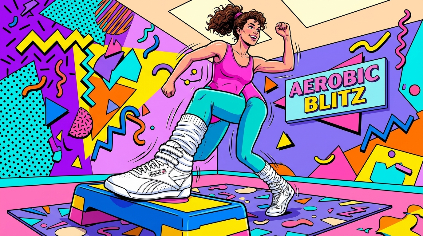 Neon Spandex And Leg Warmers The Ultimate Guide To 1980s Aerobics Style Reebok Freestyles And The Rise Of Aerobic Footwear