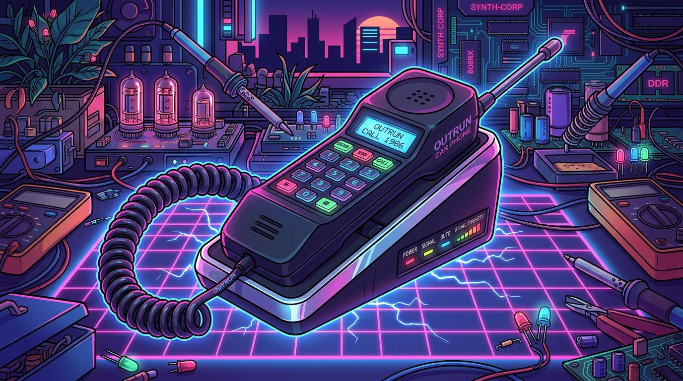 Dial Into The Matrix With The Ultimate Retro Car Phone Prop Sourcing Your Vintage Outrun Hardware