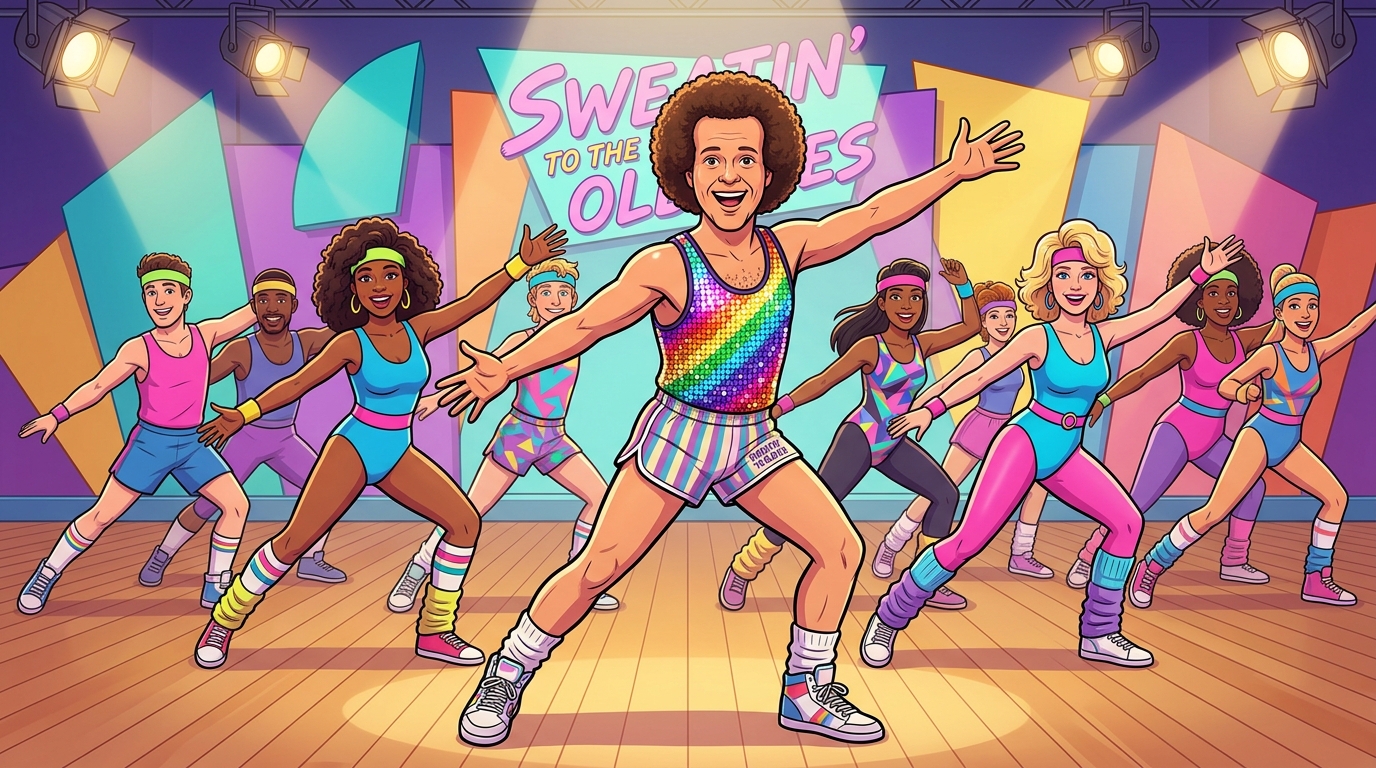 Neon Spandex And Synth Beats: Why 1980s Aerobics Videos Still Rule Sweatin To The Oldies With Richard Simmons