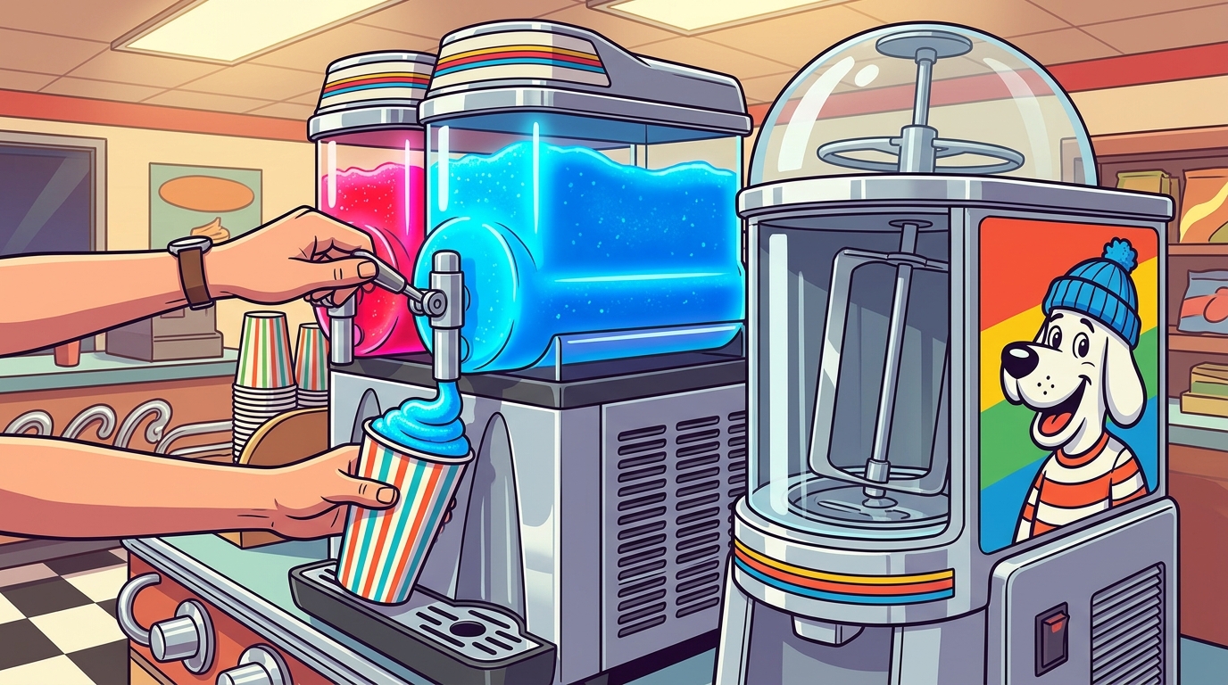 The Rise Of Slurpees And Slush Puppie Icons