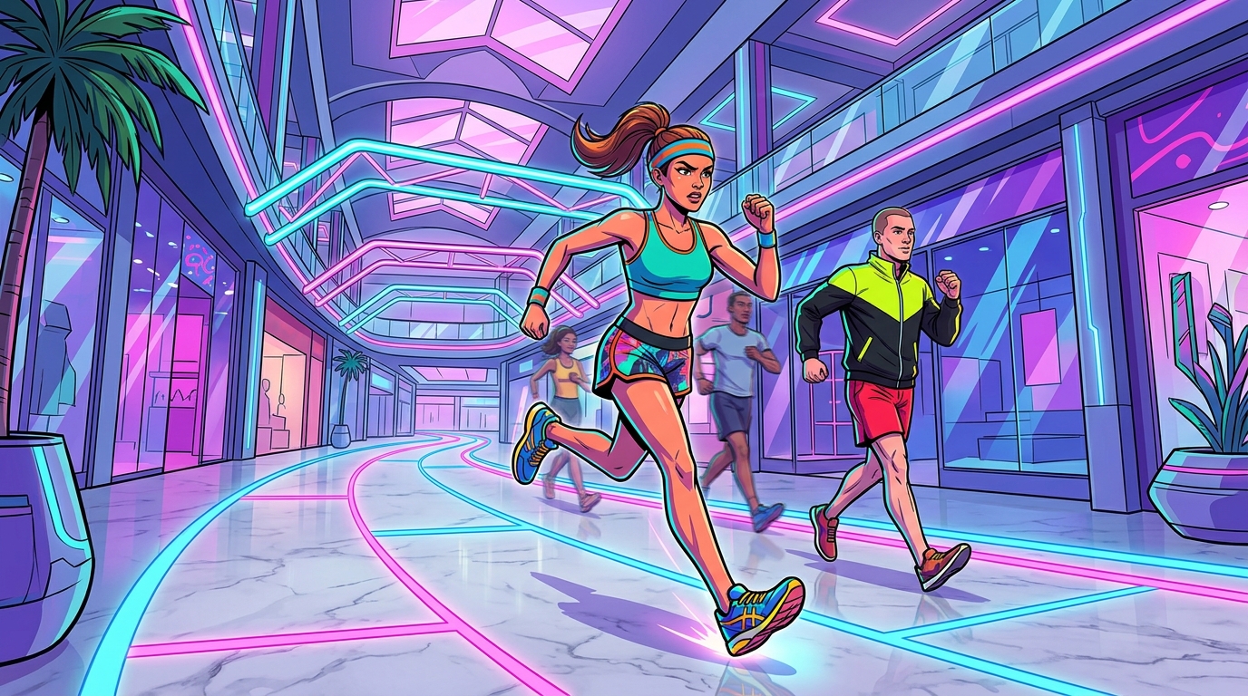 The Ultimate Guide To Conquering The Neon Mall Power Walking Circuit Featured Image