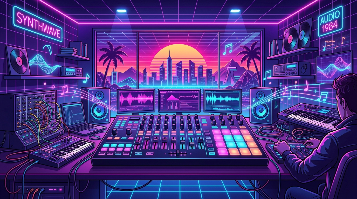 best synthwave controllers for your neon studio 1782381702633