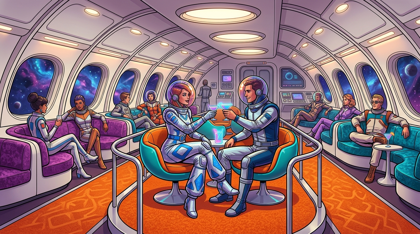 Welcome To The Neon Jet Age Of 2026 High Fashion Meets The Mile High Club